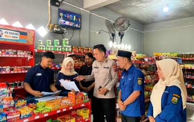 Polsek Tanjung Beringin Hadiri Peresmian BUMDes, Dukung Kemajuan Ekonomi Desa