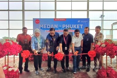 Tingkatkan Sektor Pariwisata, Thai AirAsia Buka Rute Phuket-Kualanamu