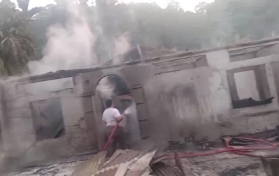 3 Rumah di Lau Tawar Dairi Hangus Terbakar