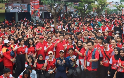 Sofyan Tan Hadirkan 5.000 Mahasiswa Ikuti Soekarno Run Sumut 5K