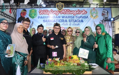 HUT ke–89 PWS Sumut, Pererat Silaturahmi Sesama Warga Sunda di Perantauan