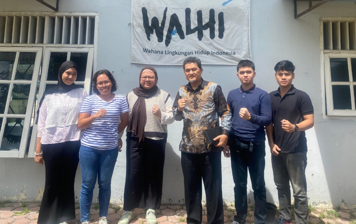 Mahasiswa UNPAB Teliti Penegakan Hukum Lingkungan di WALHI Sumut