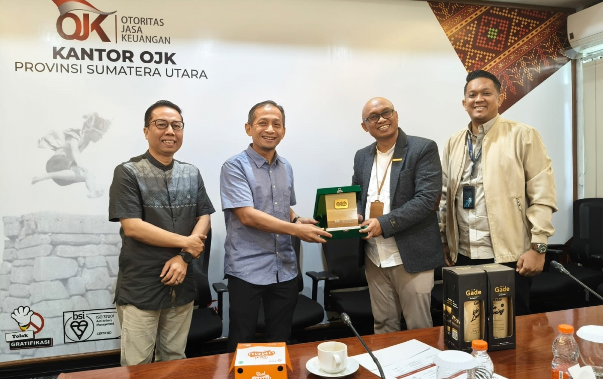 Manajemen Pegadaian Kanwil 1 Medan Bahas Berbagai Potensi Kerja Sama dengan OJK