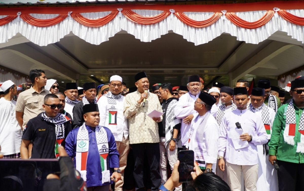 Bupati Langkat Serukan Solidaritas untuk Palestina