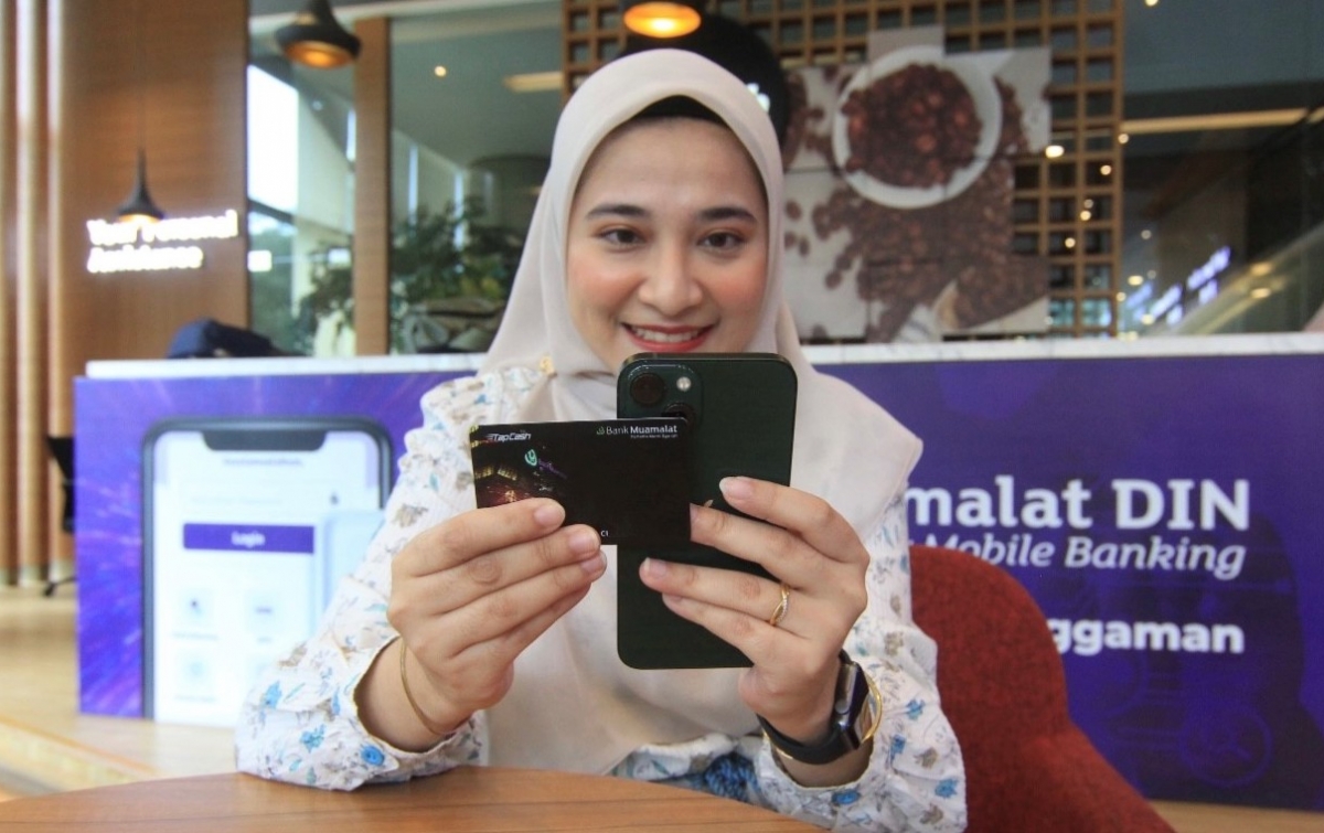 Transaksi Isi Ulang Uang Elektronik Muamalat DIN Tumbuh Double Digit