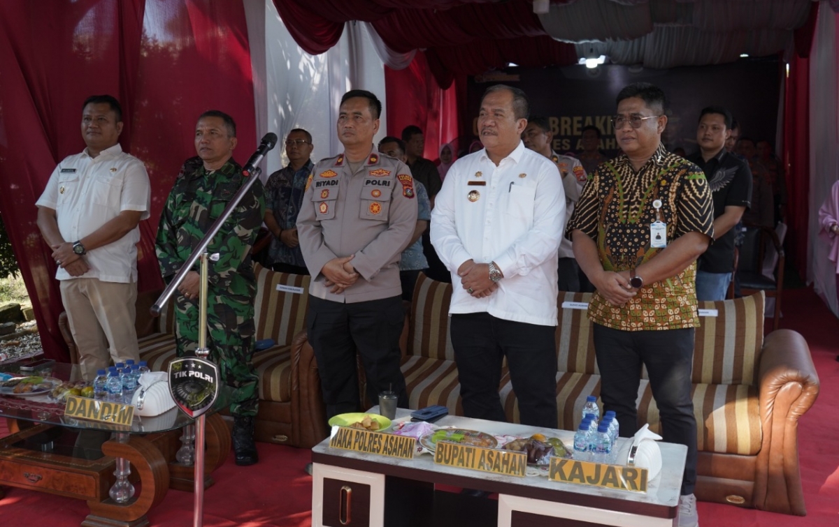 Bupati dan Forkopimda Asahan Resmikan Dapur Gizi