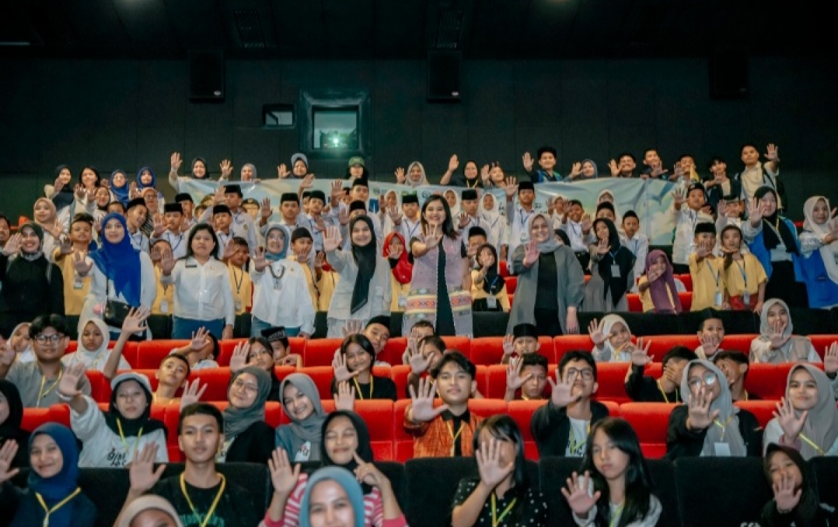 Hari Anak Nasional, P3AKB Sumut Ajak 500 Anak Rasakan Pengalaman Pertama Nonton Bioskop
