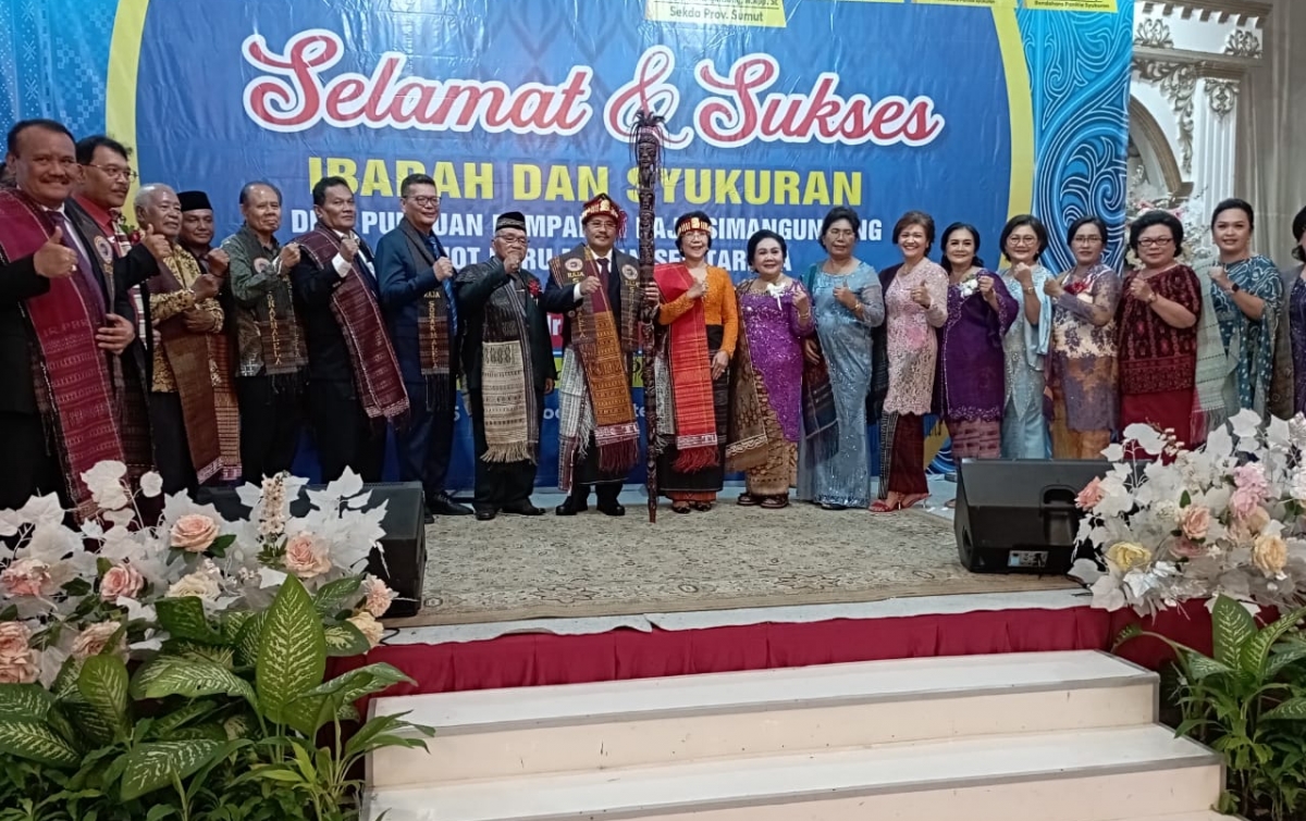 Ibadah Syukuran Pelantikan Sekda Pemprovsu Togap Simangunsong
