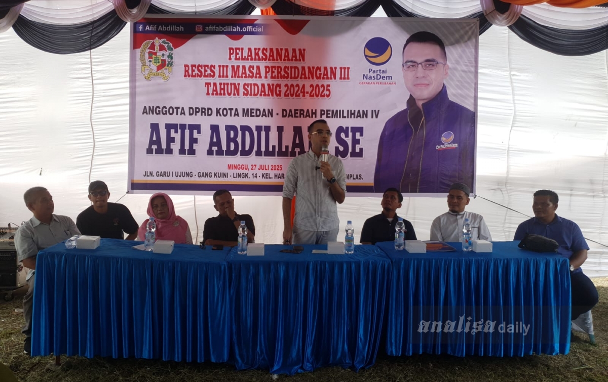 Reses Afif Abdillah: Upah Pekerja di Medan Masih Tidak Berprikemanusiaan