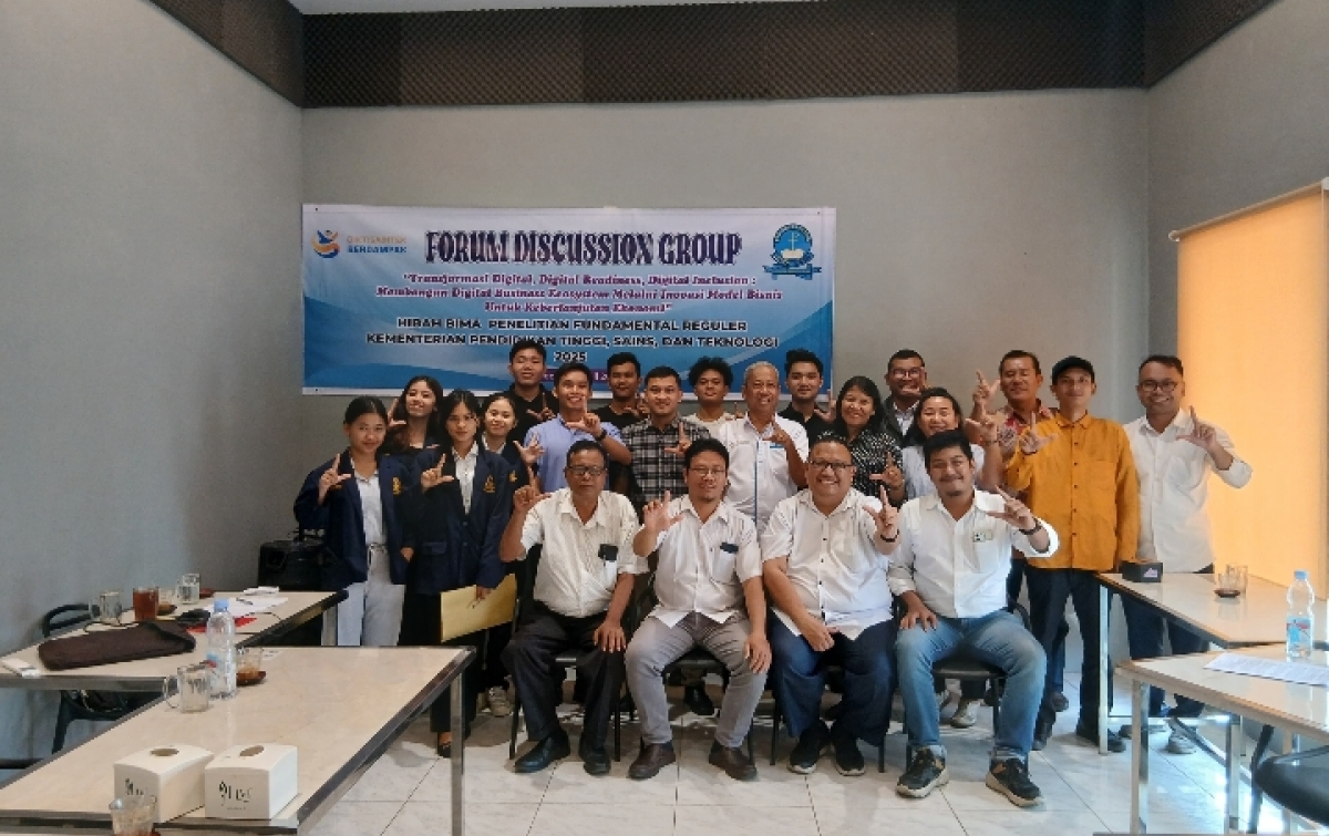 UHN Medan Dorong Transformasi Digital UMKM Melalui Kolaborasi Ilmiah dan FGD Nasional