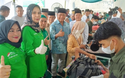 Bupati Apresiasi Sunat Massal Serta Pengobatan Gratis PKB Deliserdang