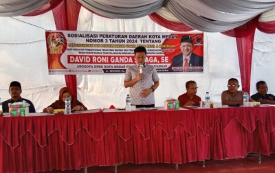 David Roni Sinaga Dorong Pemko Medan Bantu Pelaku UMKM