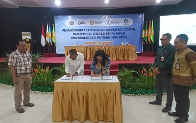 Gandeng DJP Sumut, I USM Indonesia Tingkatkan Literasi Perpajakan untuk Mahasiwa