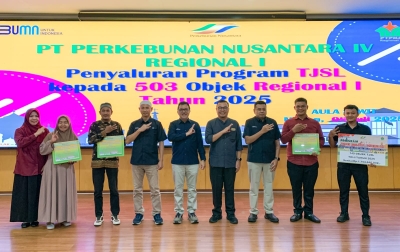PTPN IV Regional I Salurkan Bantuan TJSL Rp5,38 Miliar untuk 503 Objek di Sumut