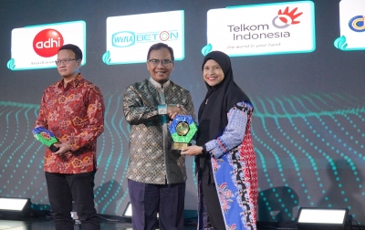Jasa Marga Sabet Anugerah Utama Sektor Infrastruktur atas Inovasi Pengelolaan Sampah Terpadu di Rest Area