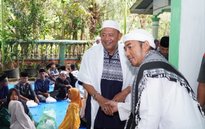 Bupati Afandin Santuni 500 Anak Yatim dan Dhuafa di Pondok Pesantren Jabal Abi Qubis