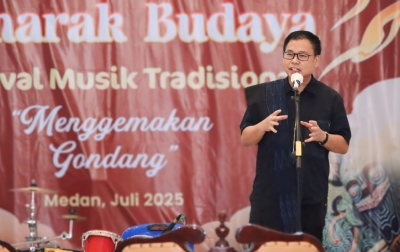 Sofyan Tan: Dengan Gondang Kita Berkomunikasi Pada Alam