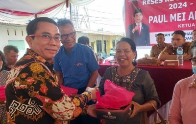 Reses Paul Mei Anton Simanjuntak, Warga Keluhkan Jalan Rusak Selama 15 Tahun