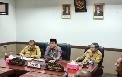 Anggota DPD Penrad Siagian Dorong Sistem EWS untuk Basmi Narkoba dan Judi di Karo