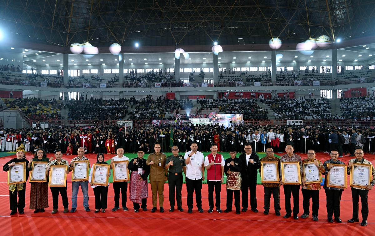 3.265 Peserta dari 20 Negara Ikuti Kejuaraan Pencak Silat Internasional di Sumut