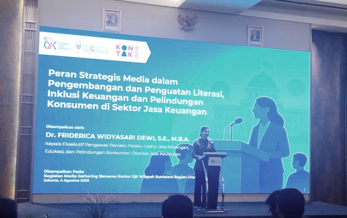 OJK: Media Kunci Literasi dan Kepercayaan Publik untuk Sektor Keuangan