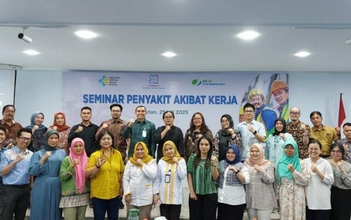 BPJamsostek Sumbagut Gelar Seminar Penyakit Akibat Kerja untuk 400 Dokter PLKK