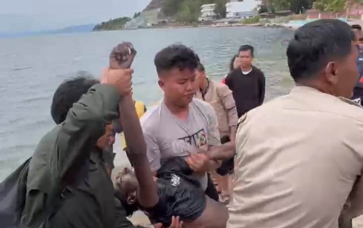 Warga Medan Tewas Tenggelam di Danau Toba