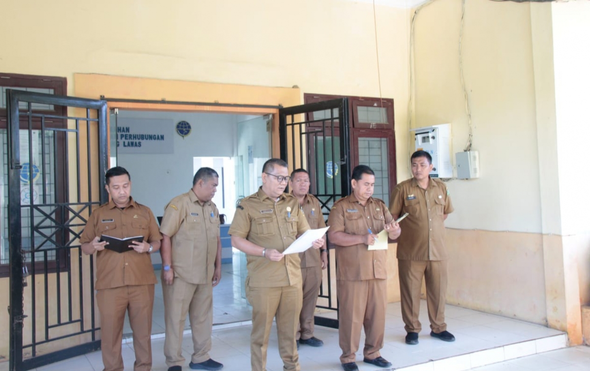 Pj Sekda Padanglawas Sidak OPD, Temukan Banyak ASN Bolos