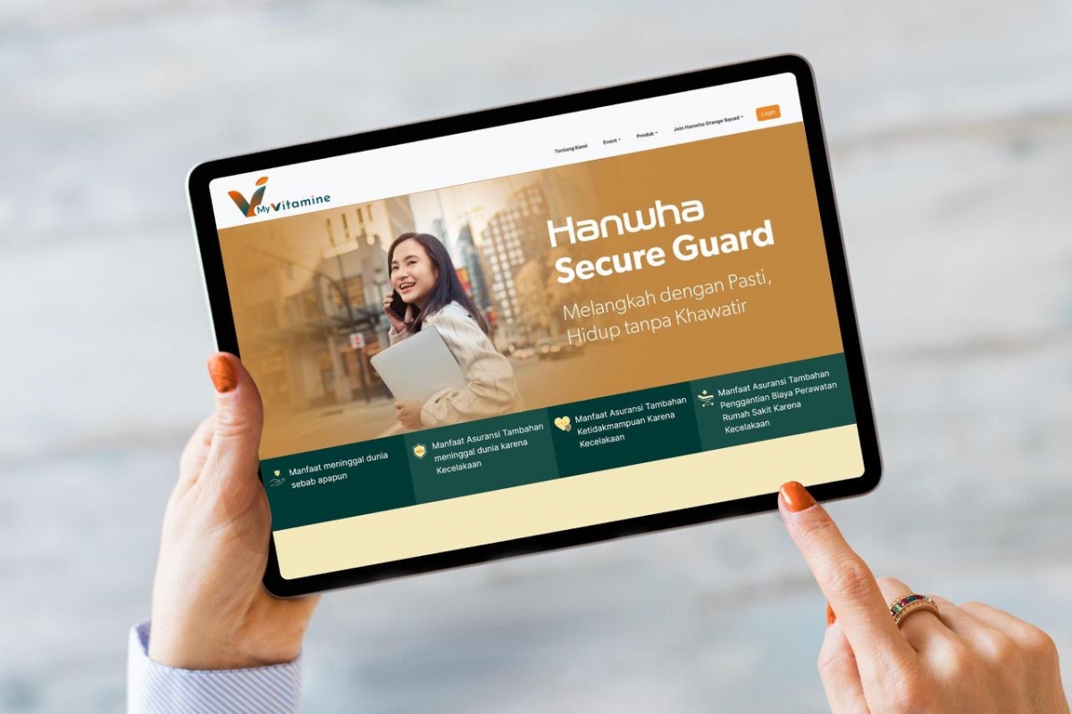 Hanwha Life Hadirkan Secure Guard Bagi Gen Z di MyVitamine.co.id