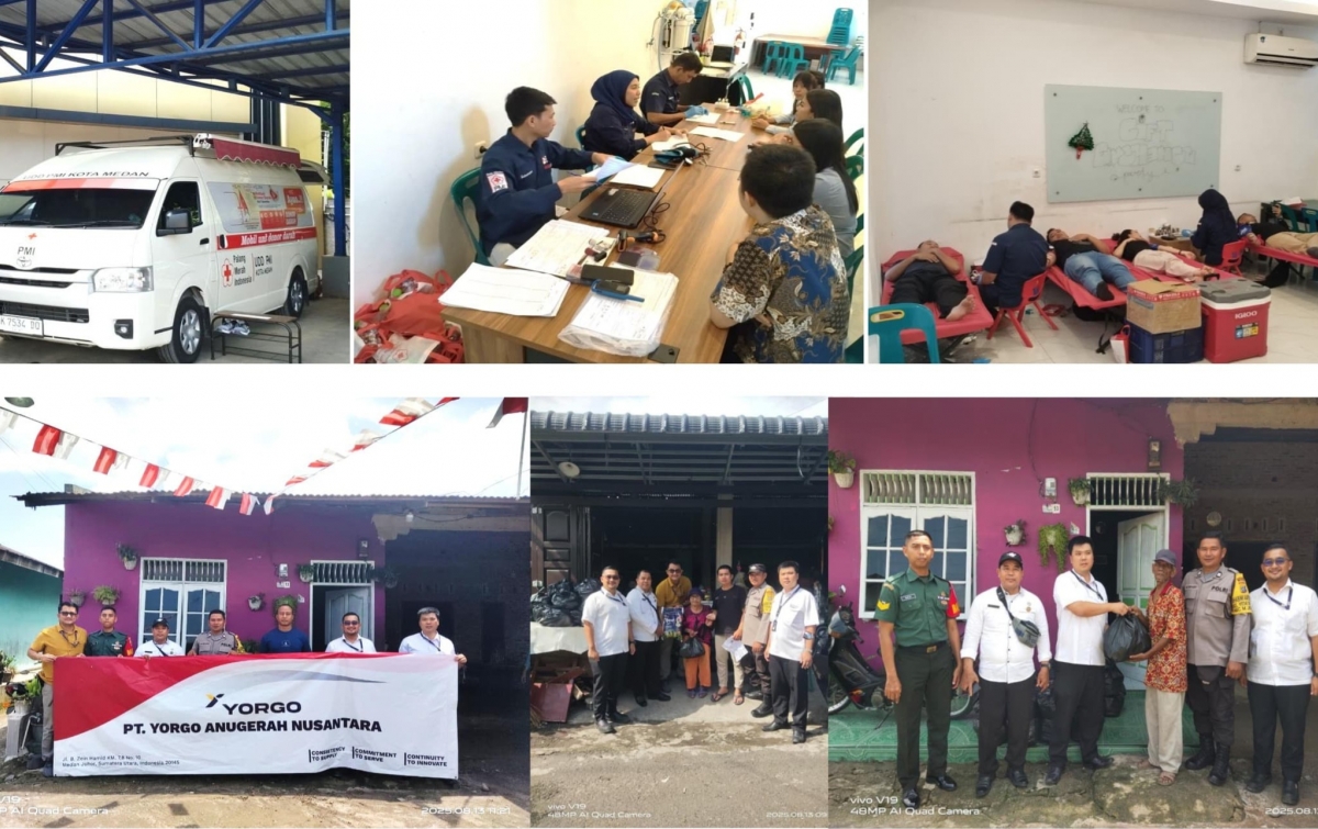 Aksi Sosial Sambut HUT ke-80 Kemerdekaan RI