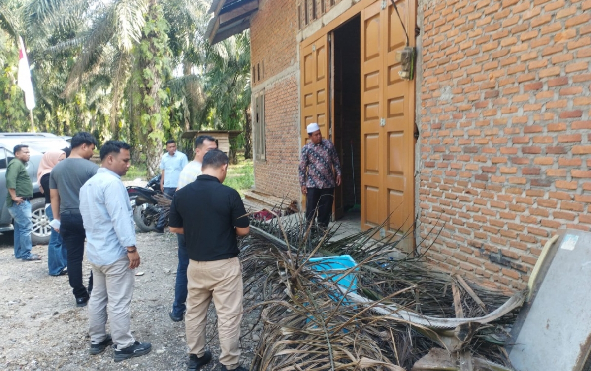Rumah Seorang ASN di Palas Dirusak, Ternak Ayam dan Buah Sawit Dicuri