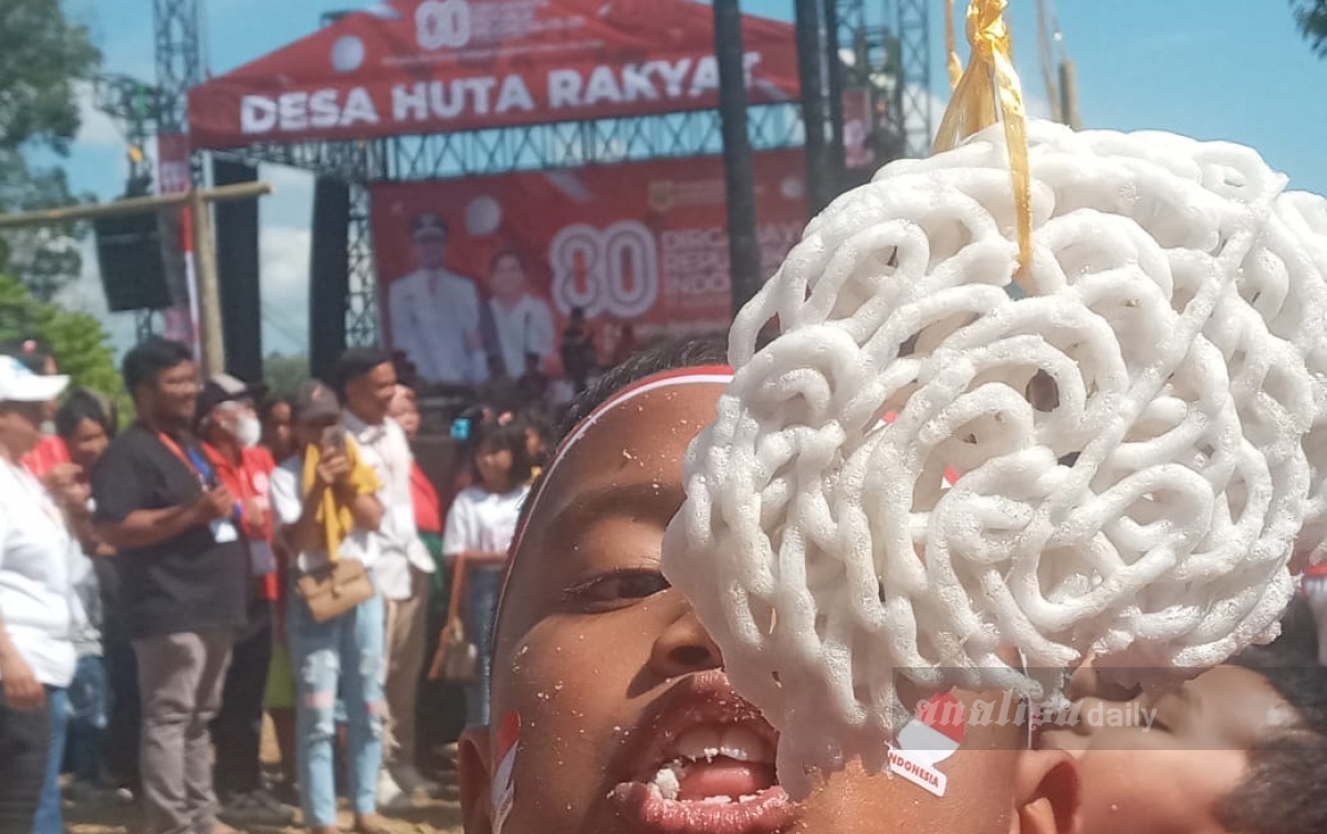 Kemeriahan Hiburan Peringatan HUT Kemerdekaan RI di Huta Rakyat Dairi