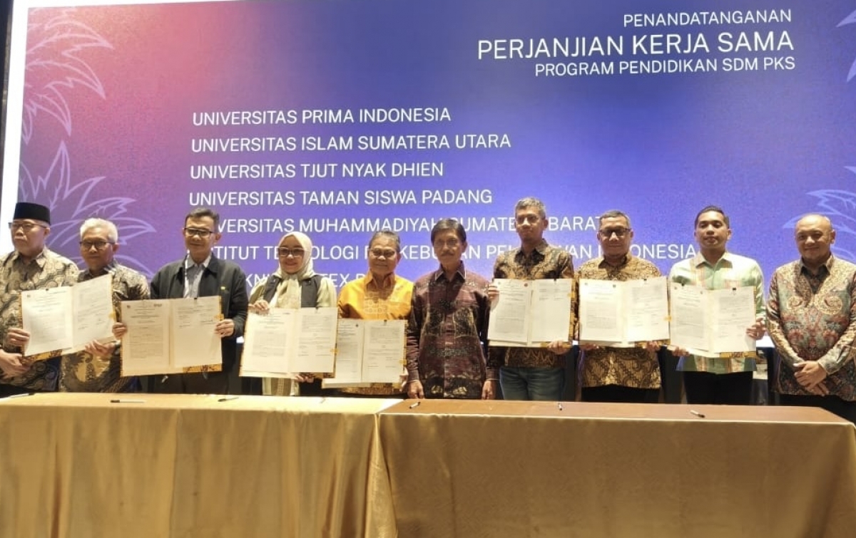 UISU Raih Beasiswa Pengembangan SDM Perkebunan dari BPDP