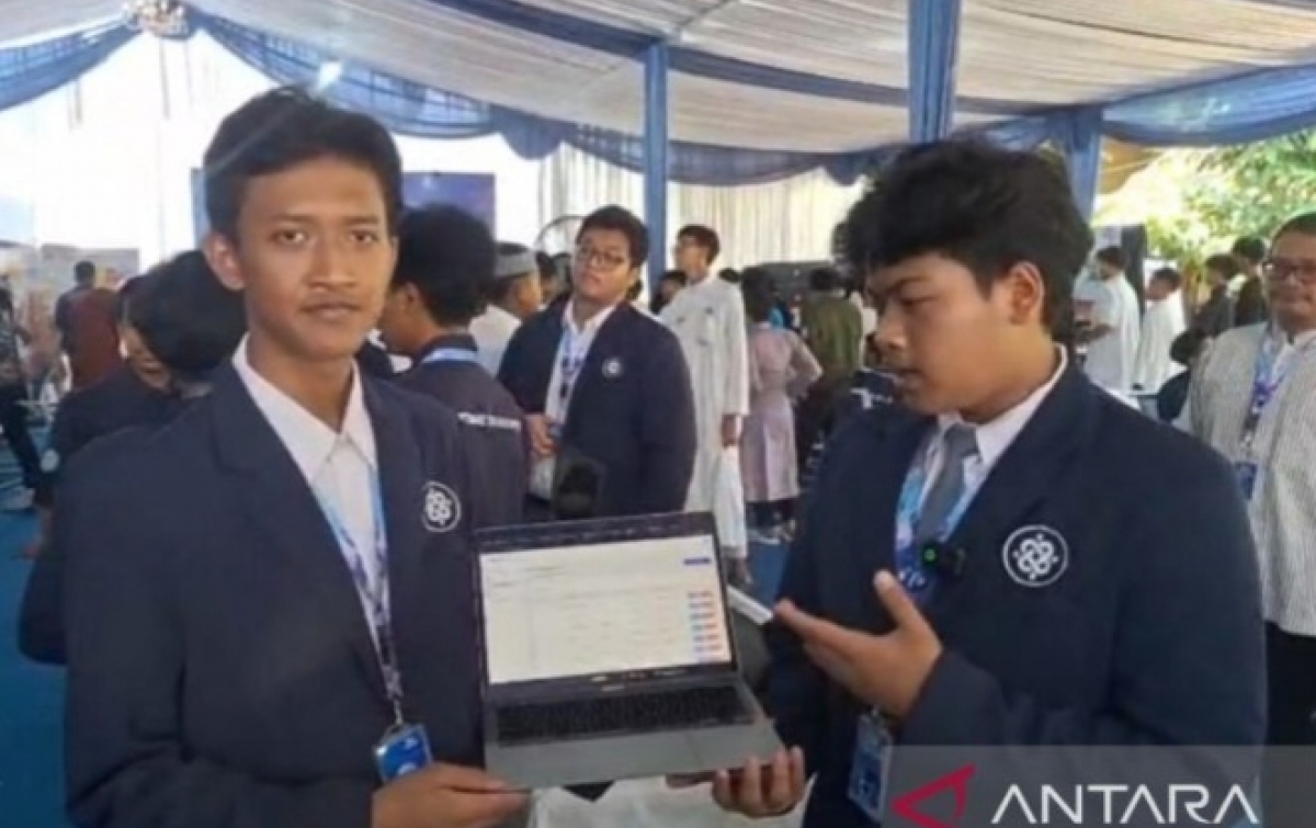 Absensi Tanpa Sentuh, Karya Siswa SMKN IDN Bogor Jadi Sorotan di IDN Open House 2025