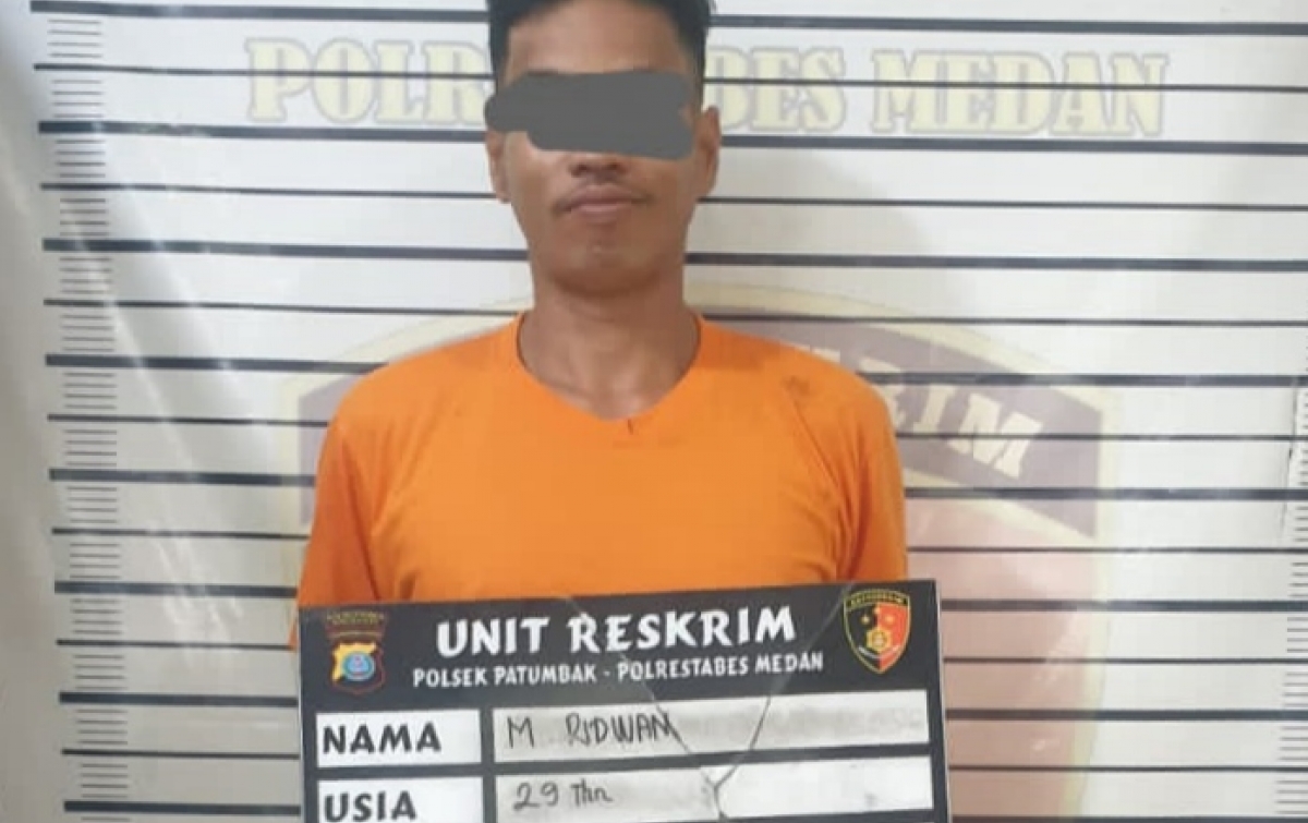 Polsek Patumbak Tembak Pelaku Bongkar Rumah