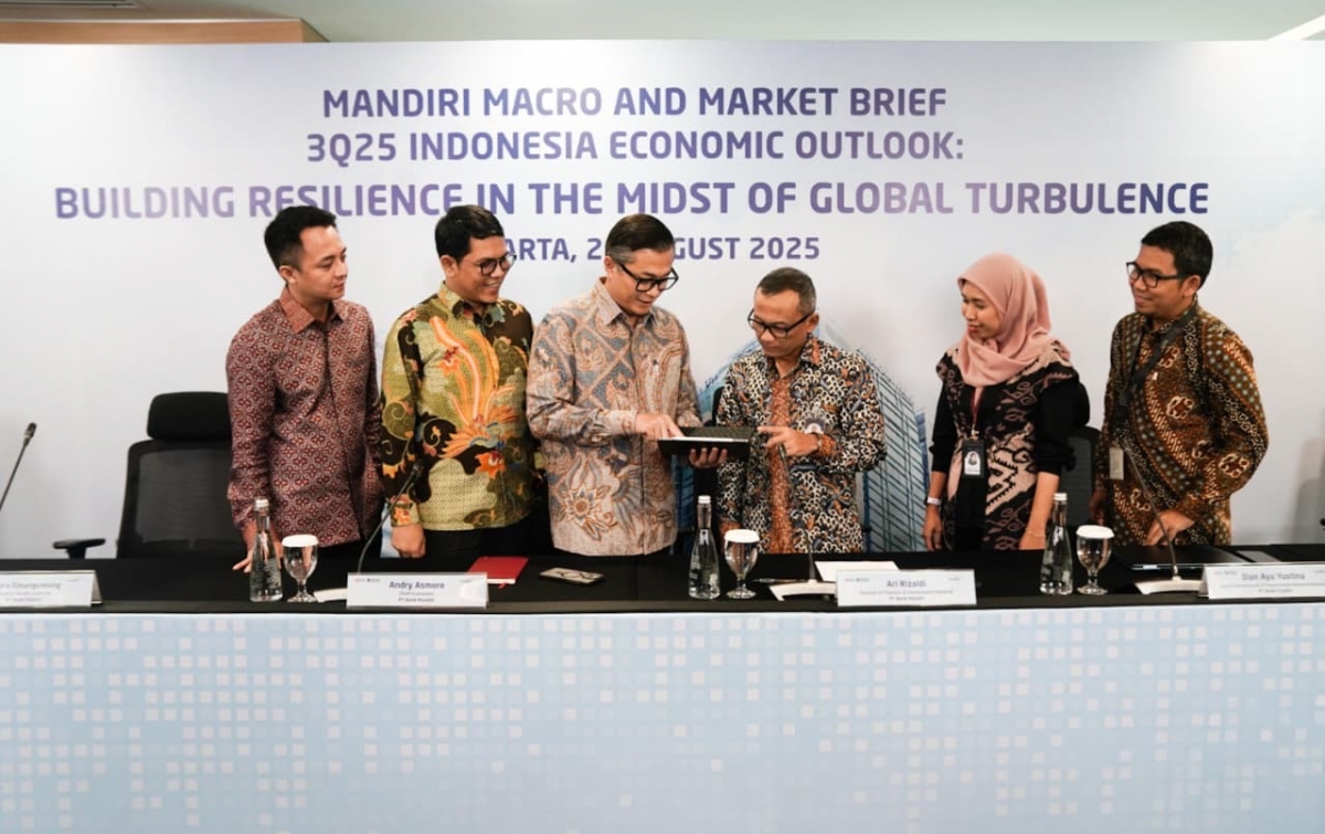 Ekonomi Indonesia Tumbuh 5% di 2025 Meski Penuh Tantangan, Bank Mandiri Optimistis
