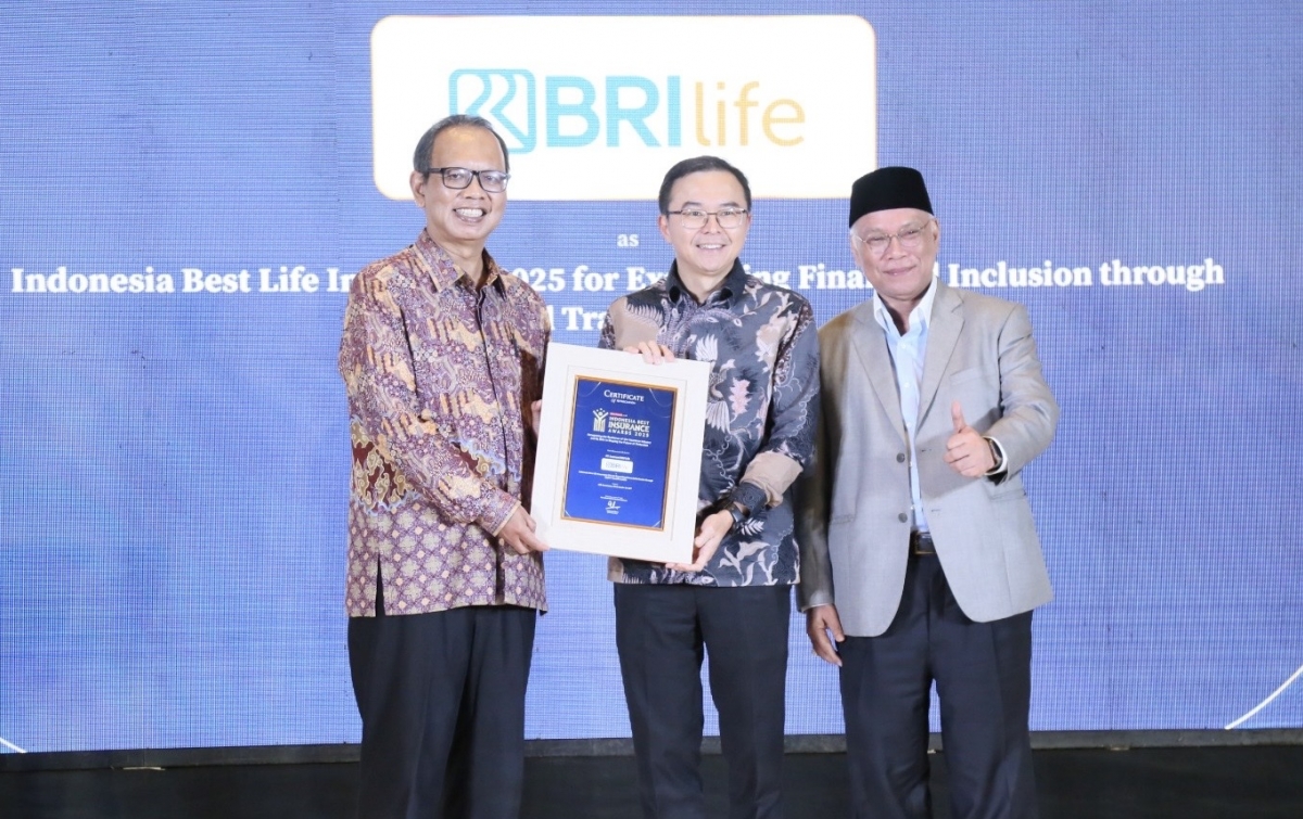 Perluas Inklusi Keuangan Lewat Transformasi Digital, BRI Life Raih ‘Indonesia Best Life Insurance 2025’