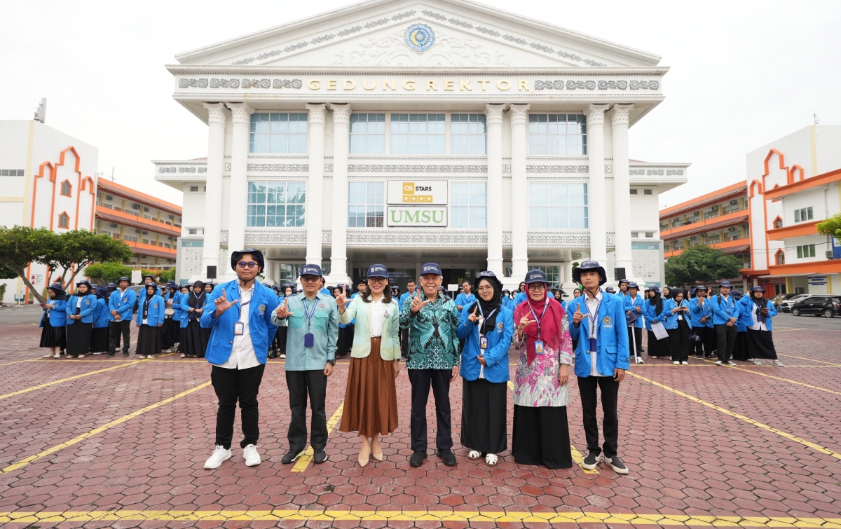 UMSU Berangkatkan 255 Mahasiswa dalam KKN Tematik Literasi