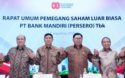 Bank Mandiri Gelar RUPSLB, Rombak Kepemimpinan untuk Perkuat Akselerasi Ekonomi Nasional