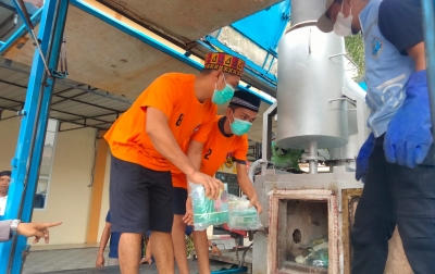 Polres Asahan Musnahkan 20 Kg Sabu