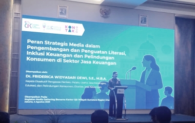 OJK: Media Kunci Literasi dan Kepercayaan Publik untuk Sektor Keuangan