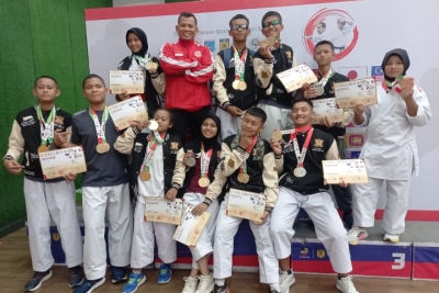 Karateka Gabdika Sumut Bawa Pulang 10 Medali dari Kejuaraan Asia-Pasifik 2025 di Banten