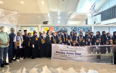 Pasca Haji 2025, Alesha Zona Tour  Berangkatkan Jemaah Umrah Langsung ke Madinah