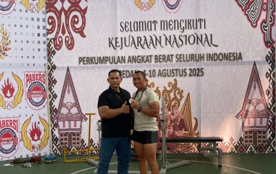 Kejurnas Angkat Berat, Atlet PABERSI Asahan Raih Juara II