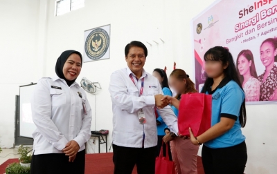 ‘SheInspire Sinergi Berdaya: Bersinar Bangkit Bersama’, Dukung Pemberdayaan Warga Lapas Perempuan Kelas IIA Medan