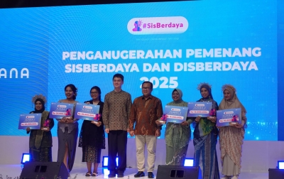 Penganugerahan SisBerdaya 2025 Dukung UMKM PerempuanTumbuhkan Ekonomi Indonesia