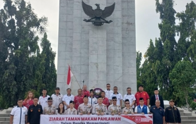 PSMTI Sumut Gelar Upacara dan Ziarah TMP