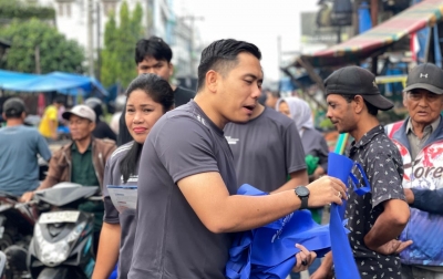 Dukung Kelestarian Lingkungan, BPJS Ketenagakerjaan Tanjung Morawa Bagikan Tas Ramah Lingkungan
