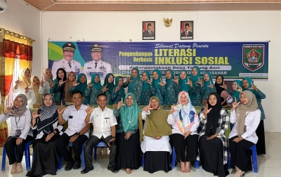 Desa Tanjung Asri Gelar Pengembangan Literasi Berbasis Inklusi Sosial