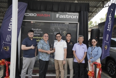 Pertamina Lubricants Resmikan Lounge Robowash x Fastron di Medan